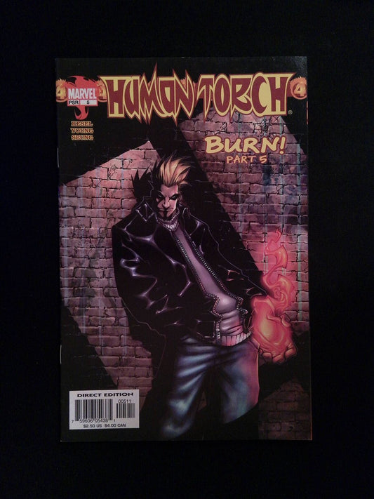 Human Torch #5 (2ND SERIES) MARVEL Comics 2003 VF+