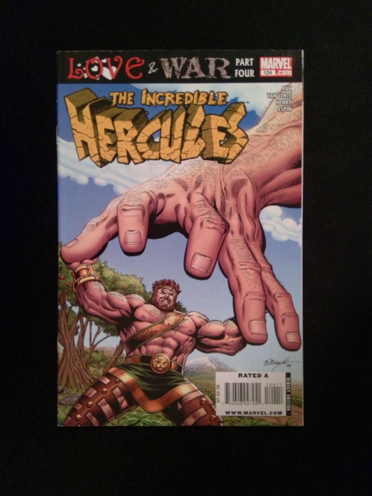 Incredible Hercules #124  MARVEL Comics 2009 VF+