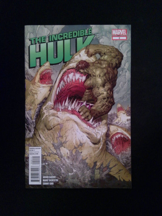 Incredible Hulk #2 (4TH SERIES MARVEL Comics 2012 VF/NM