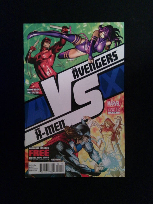 Avengers vs.The X-Men #4  MARVEL Comics 2012 VF+