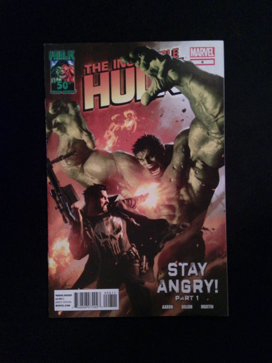 Incredible Hulk #8 (4TH SERIES MARVEL Comics 2012 VF/NM
