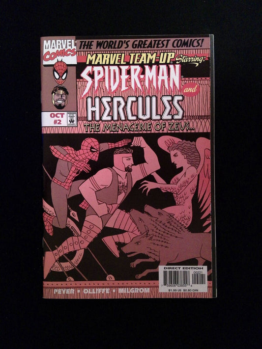 Marvel Team-Up #2B (2nd Series) Marvel 1997 VF+ Ancient Greek Art Variant