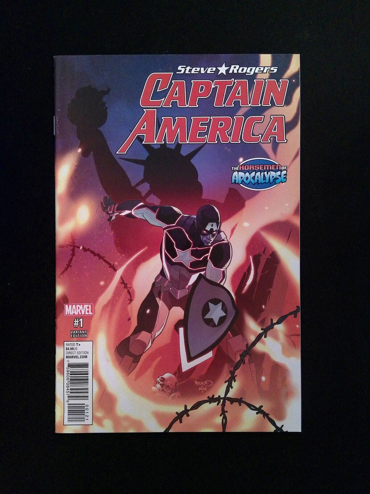 Captain America Steve Rogers #1  MARVEL Comics 2016 VF/NM