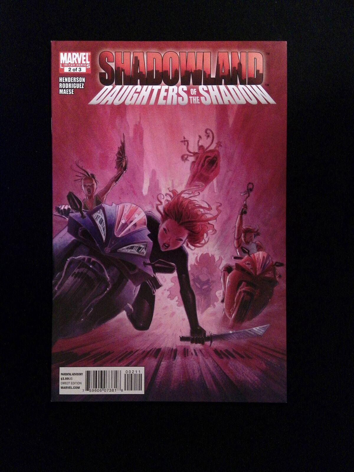Shadowland Daughters of Shadow #2  Marvel Comics 2010 NM-