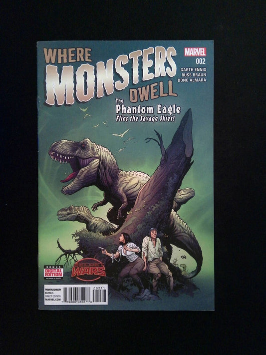 Where Monsters Dwell #2  MARVEL Comics 2015 VF+