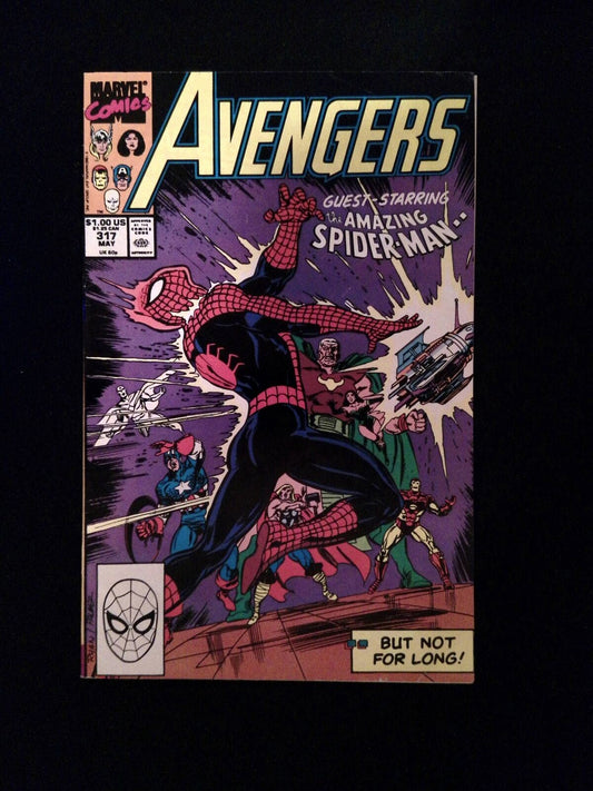 Avengers #317  MARVEL Comics 1990 VF+