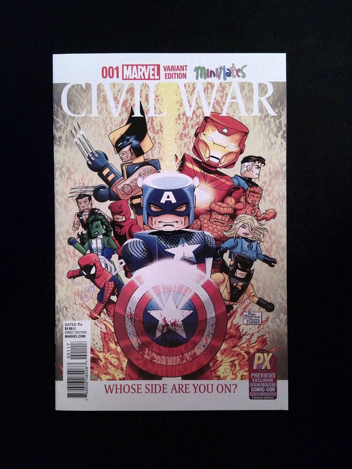 Civil War II #1  MARVEL Comics 2016 VF/NM  Variant