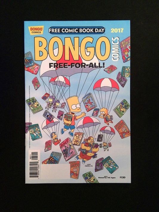 Bongo Comics Free-For-All FCBD #2017  BONGO Comics 2017 NM-