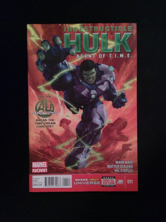 Indestructible Hulk #11  MARVEL Comics 2013 VF+