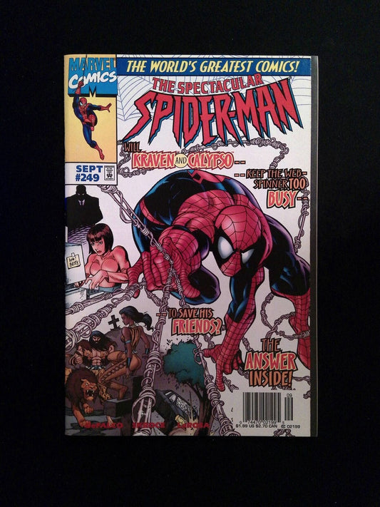 Spectacular Spider-Man #249  MARVEL Comics 1997 VF+ NEWSSTAND