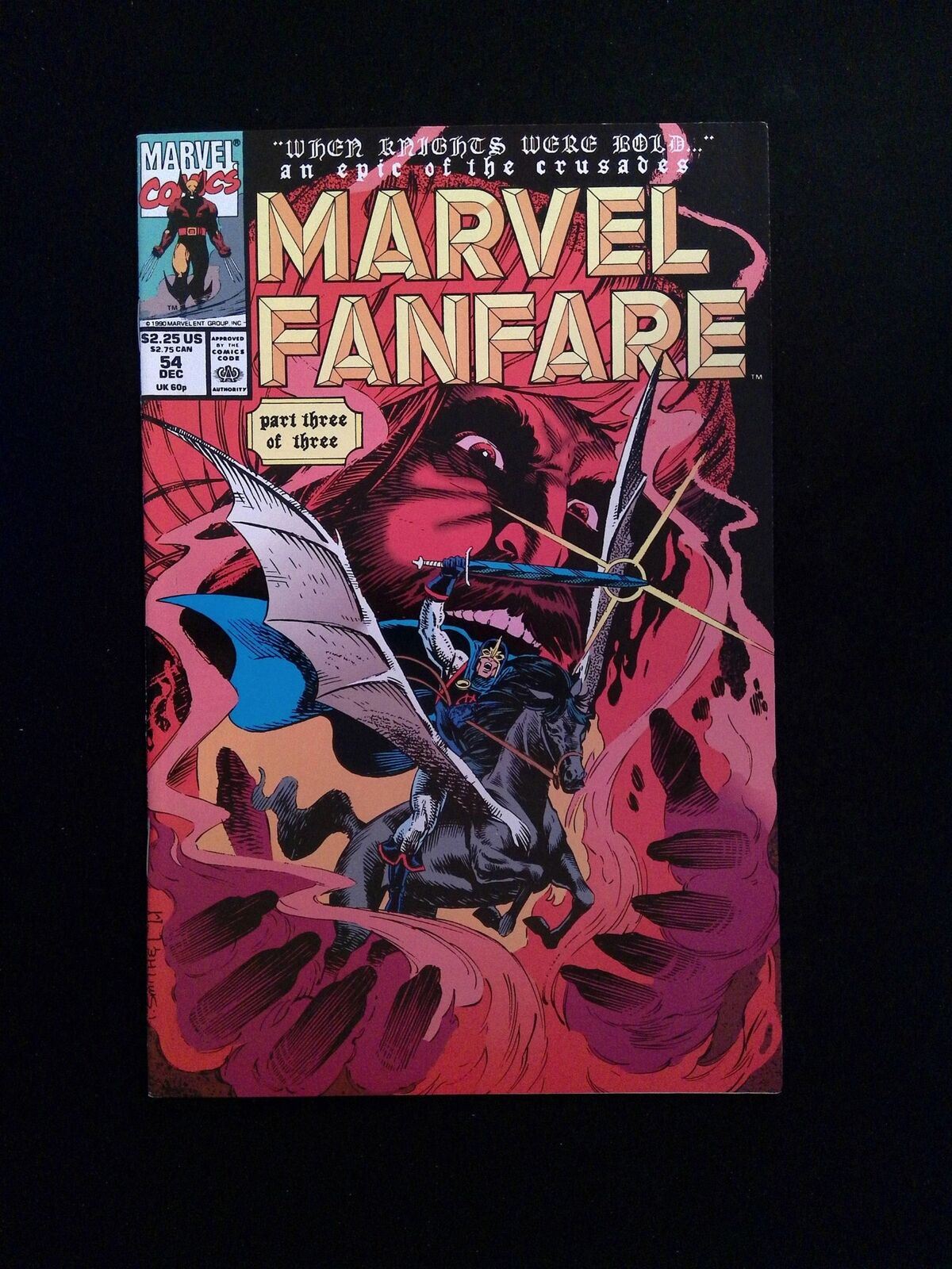 Marvel Fanfare #54  MARVEL Comics 1990 VF+