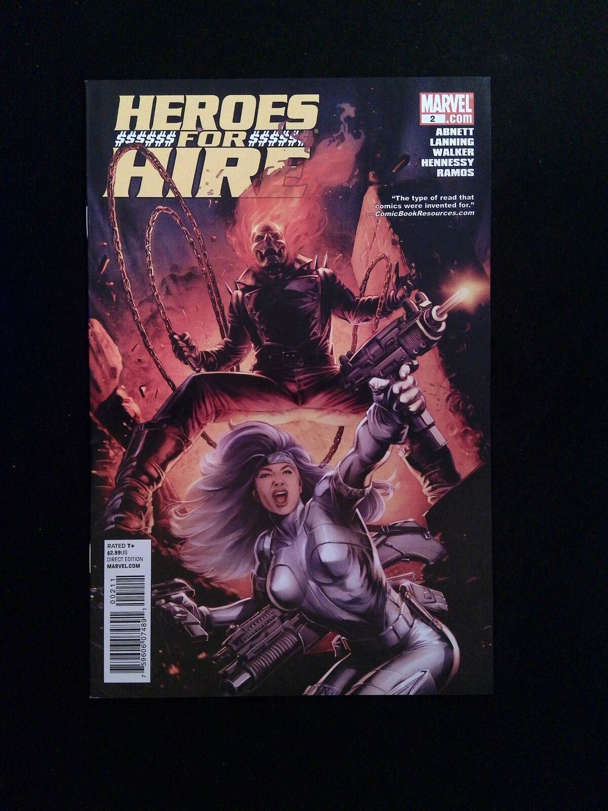 Heroes for Hire #2 (3RD SERIES) MARVEL Comics 2011 VF+