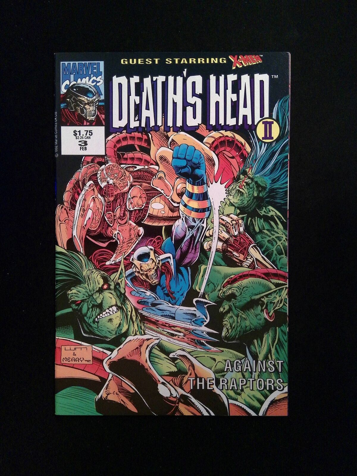 Death's Head II #3  MARVEL Comics 1993 VF+