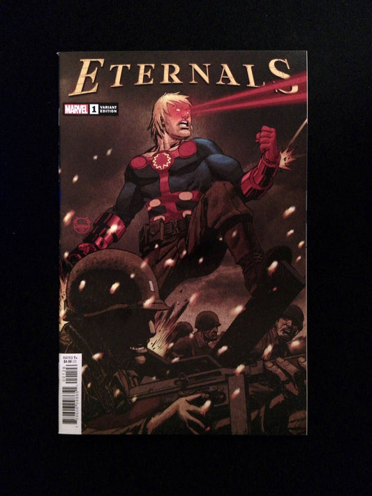 Eternals #1G (5TH SERIES) MARVEL Comics 2021 NM-  JOHNSON VARIANT