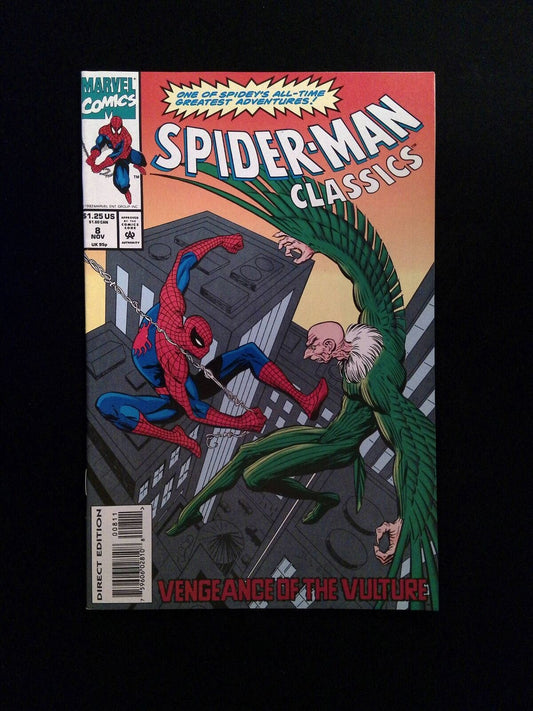 Spider-Man Classics #8  MARVEL Comics 1993 VF+