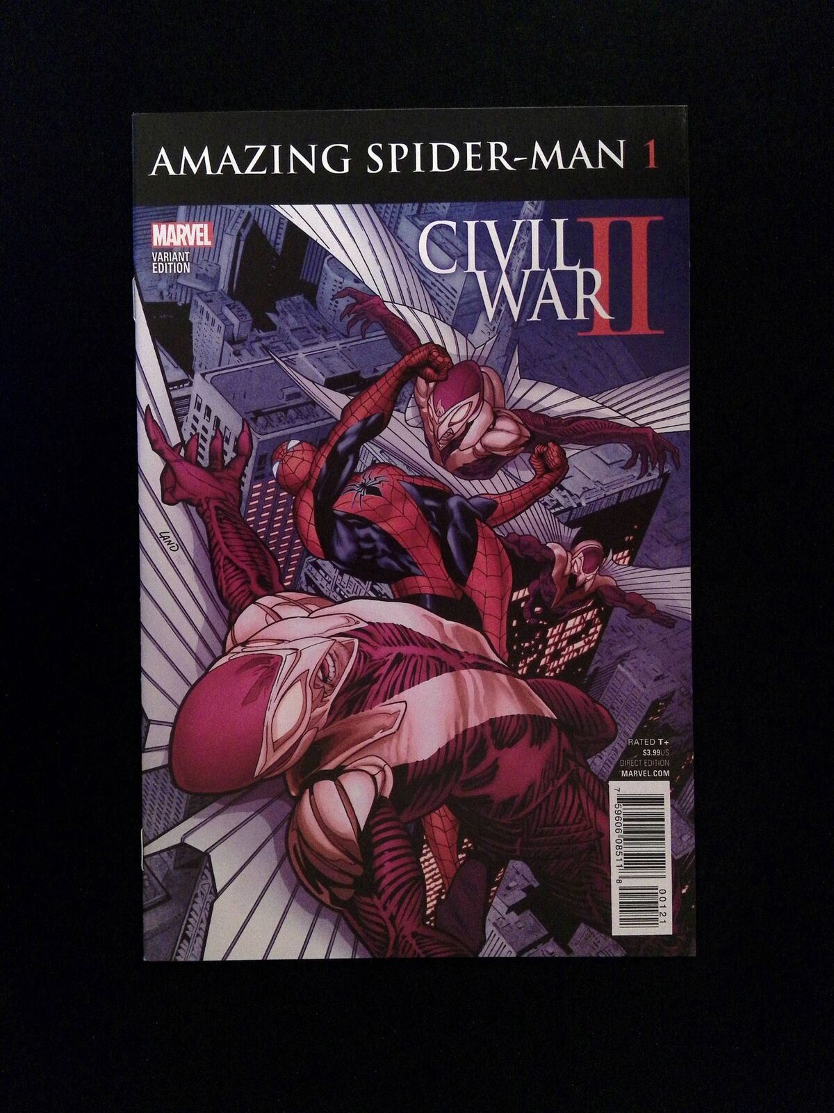 Civil War II Amazing Spider-Man #4B  MARVEL Comics 2016 NM  Bianchi Variant