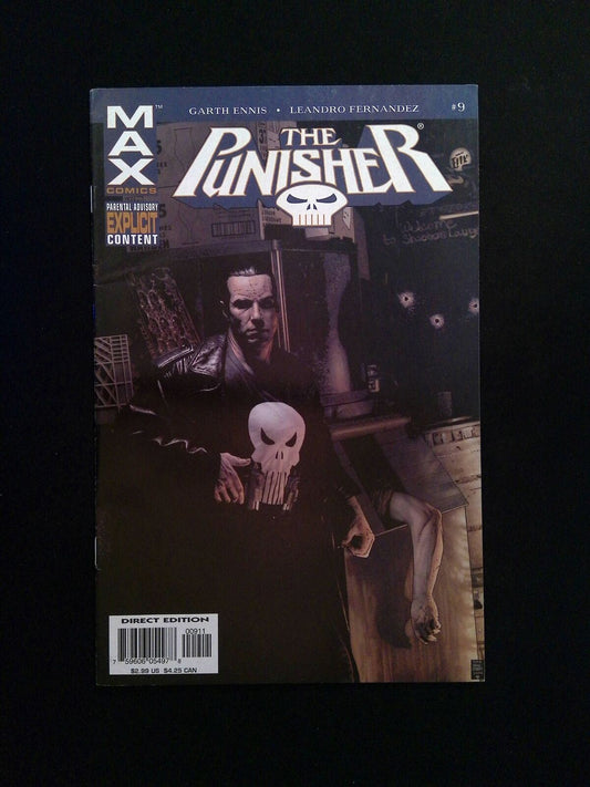 Punisher Max #9 (7TH SERIES) MARVEL Comics 2004 VF+