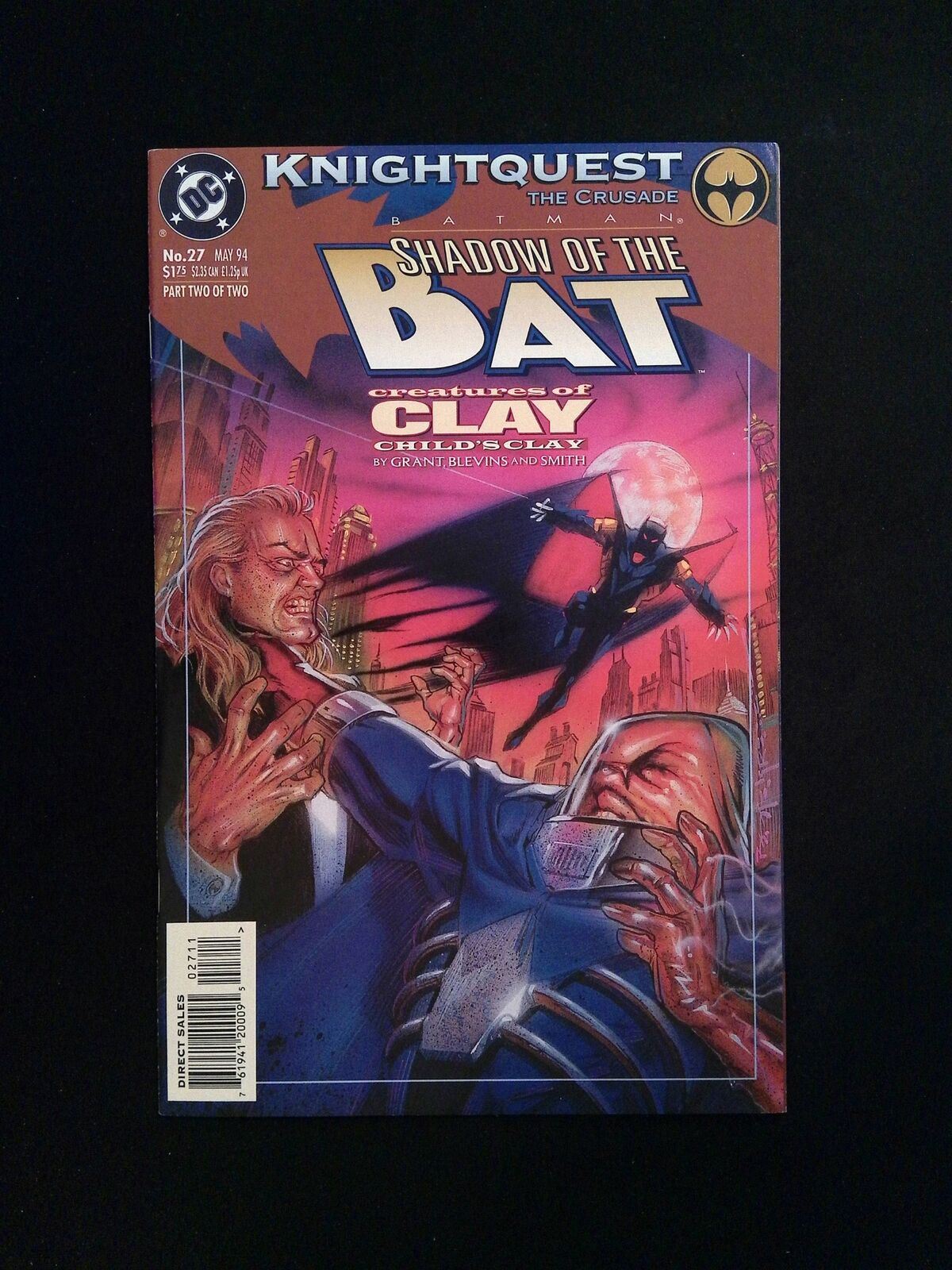 Batman Shadow of the Bat #27  Dc Comics 1994 VF/NM