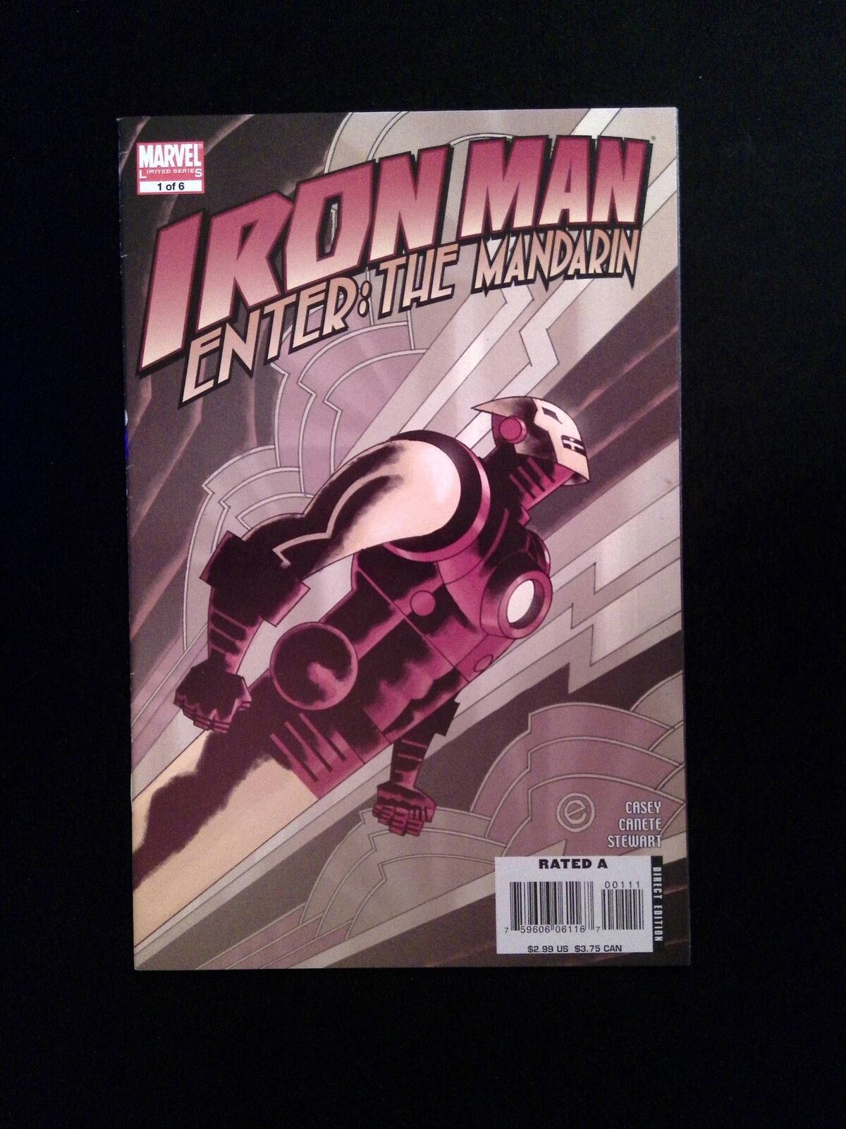 Iron Man Enter The Mandarin #1  Marvel Comics 2007 VF+