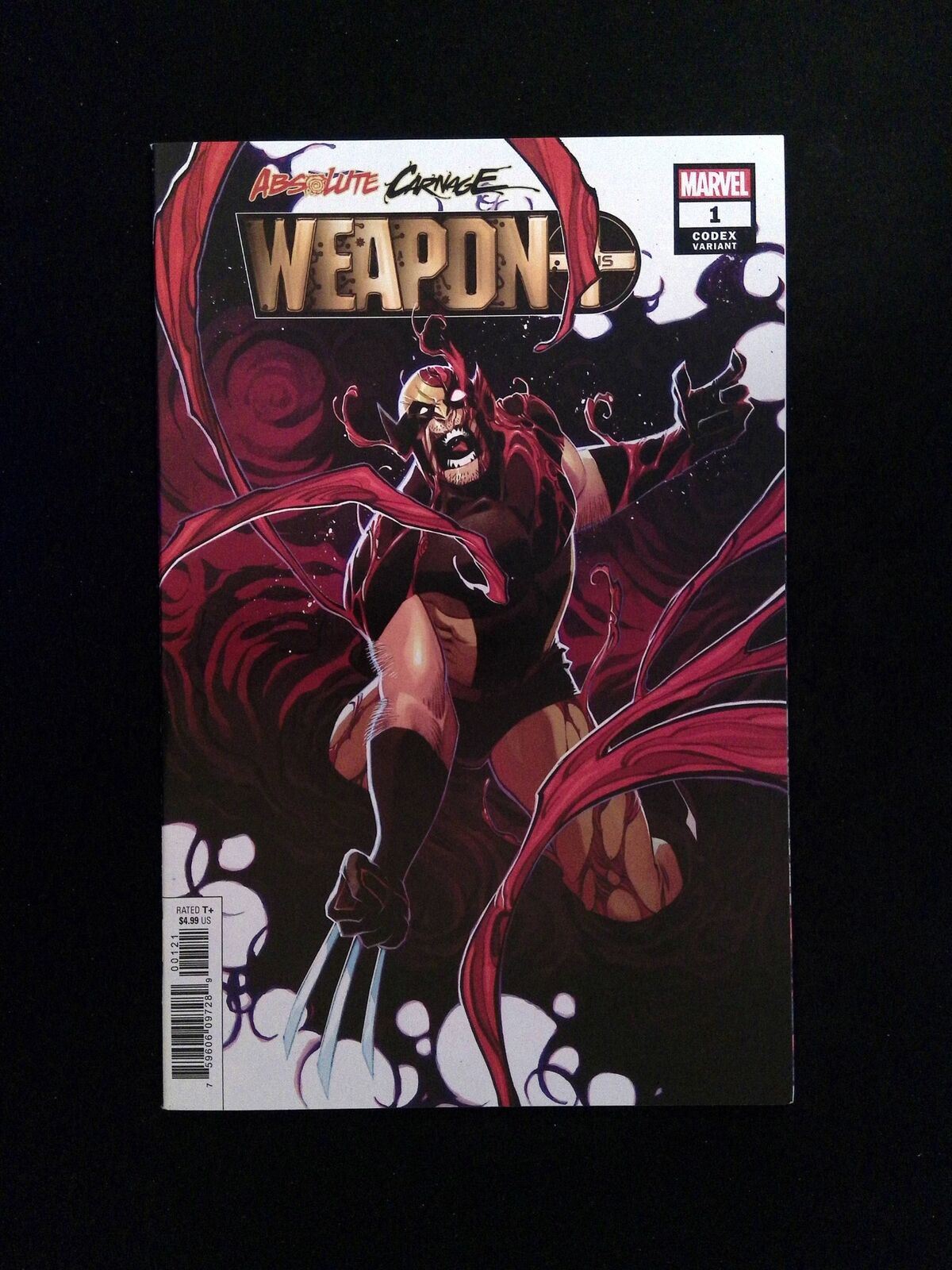 Absolute Carnage Weapon Plus #1B  MARVEL Comics 2020 NM-  SCALERA VARIANT