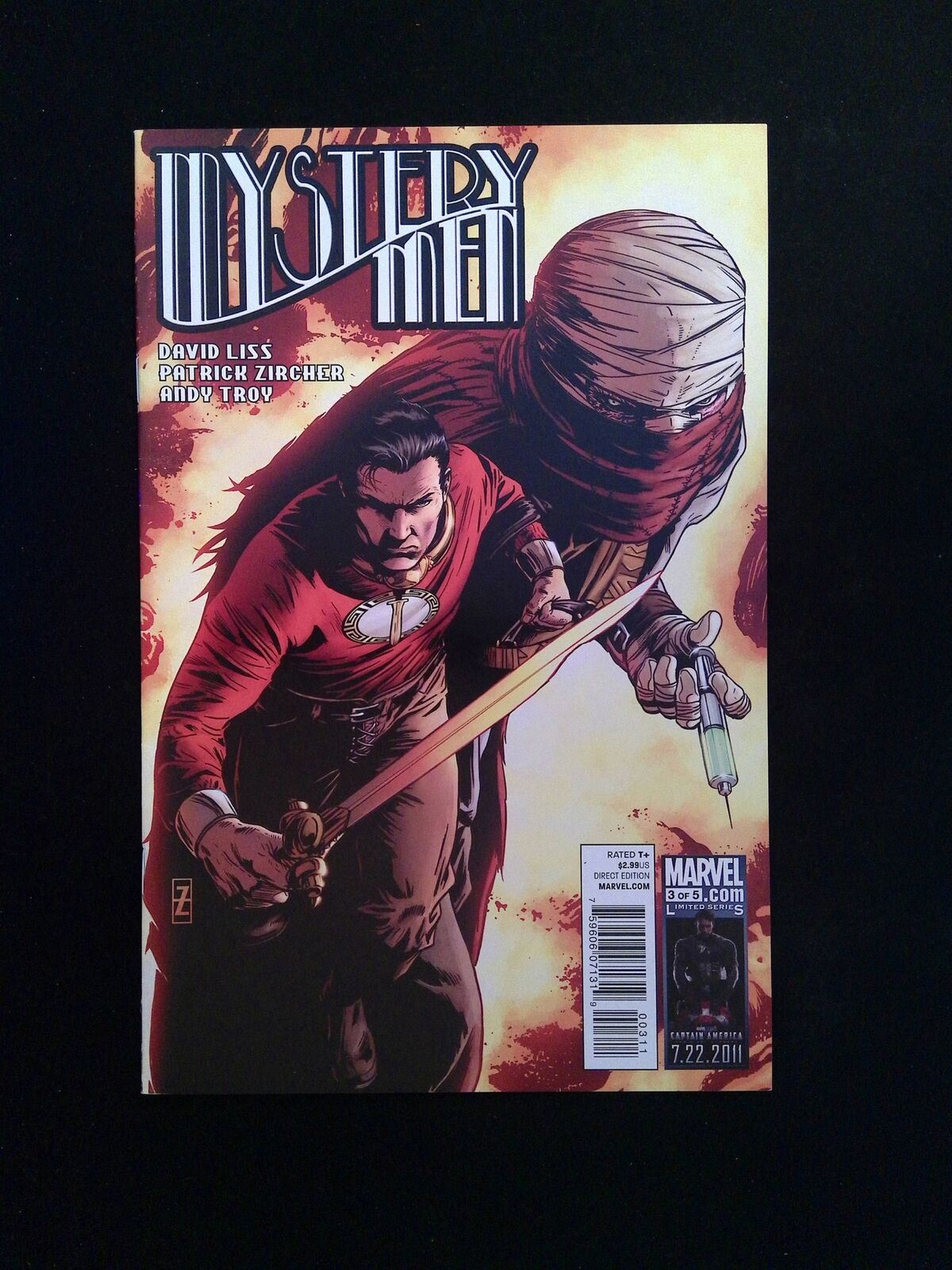 Mystery Men #3  MARVEL Comics 2011 VF+