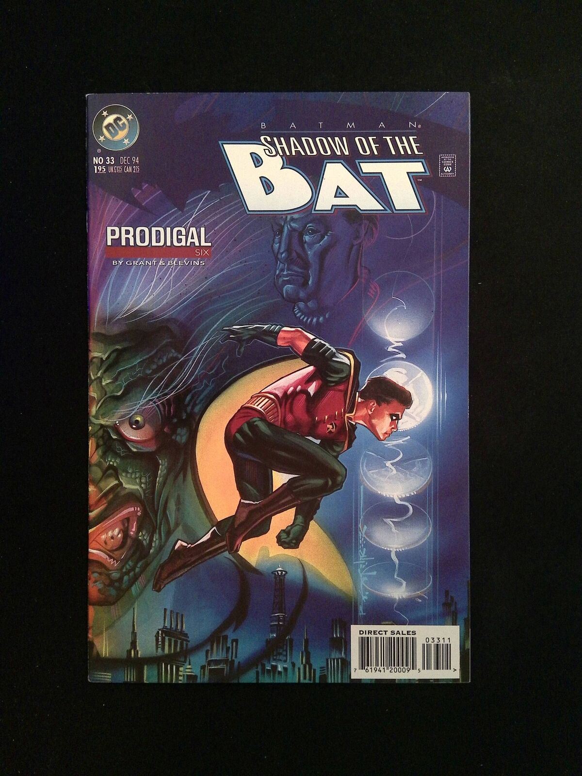 Batman Shadow of the Bat #33  DC Comics 1994 VF+