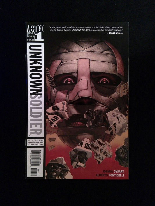 Unknown Soldier #1 (2nd Series) DC/Vertigo Comics 2008 VF+