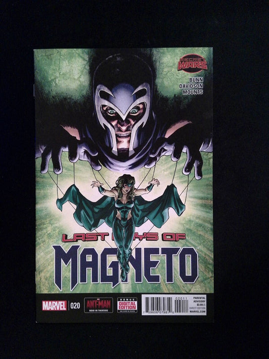 Magneto #20  MARVEL Comics 2015 NM-