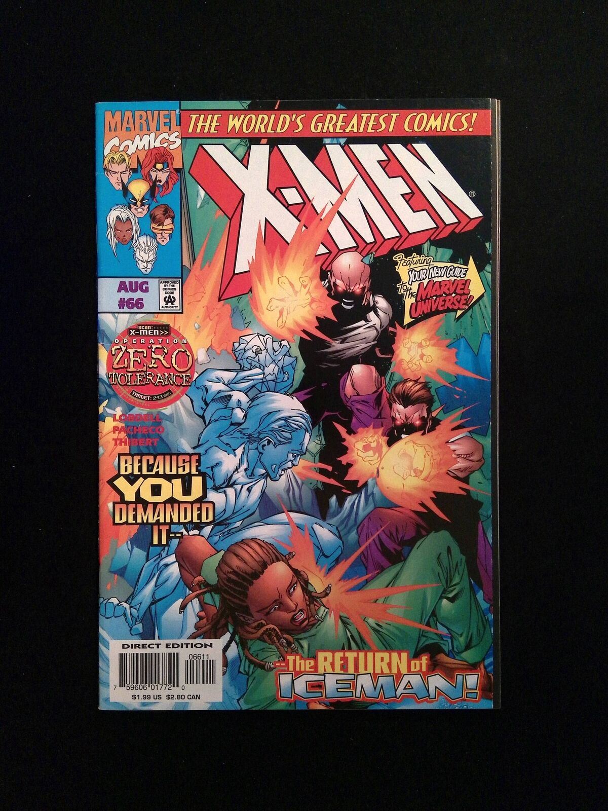 X-Men #66  MARVEL Comics 1997 VF+