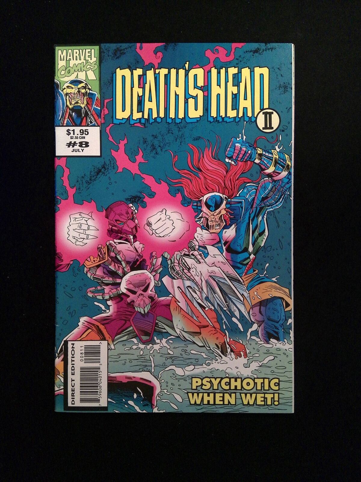 Death's Head II #8 (2ND SERIES) MARVEL Comics 1993 VF+