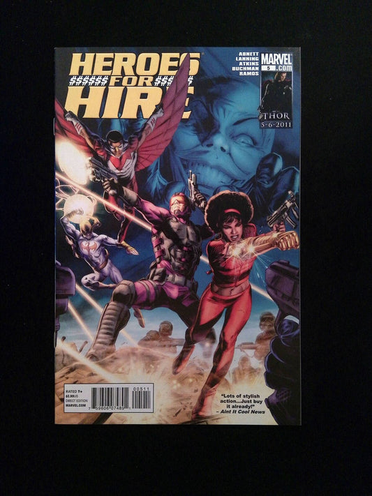 Heroes for Hire #5 (3RD SERIES) MARVEL Comics 2011 NM-