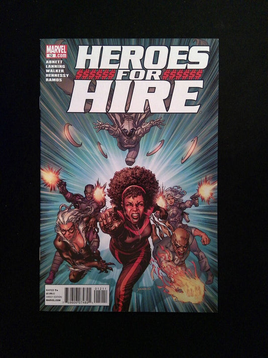 Heroes for Hire #12 (3RD SERIES) MARVEL Comics 2011 VF+