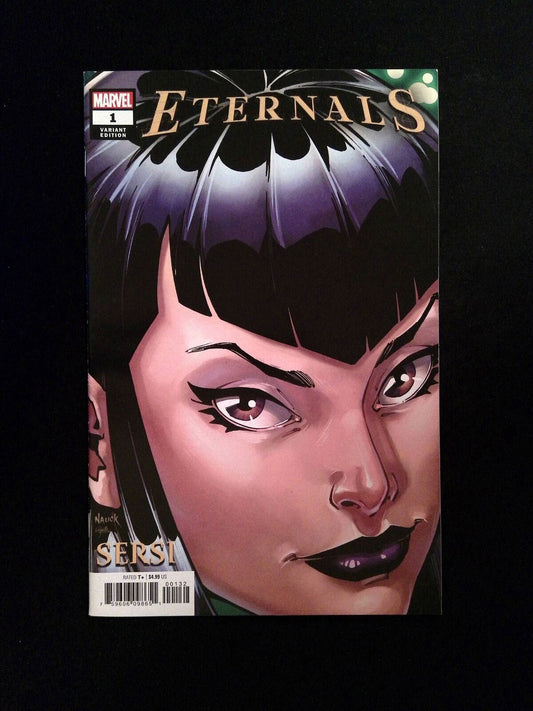 Eternals #1S (5TH SERIES) MARVEL Comics 2021 VF+  NAUCK VARIANT