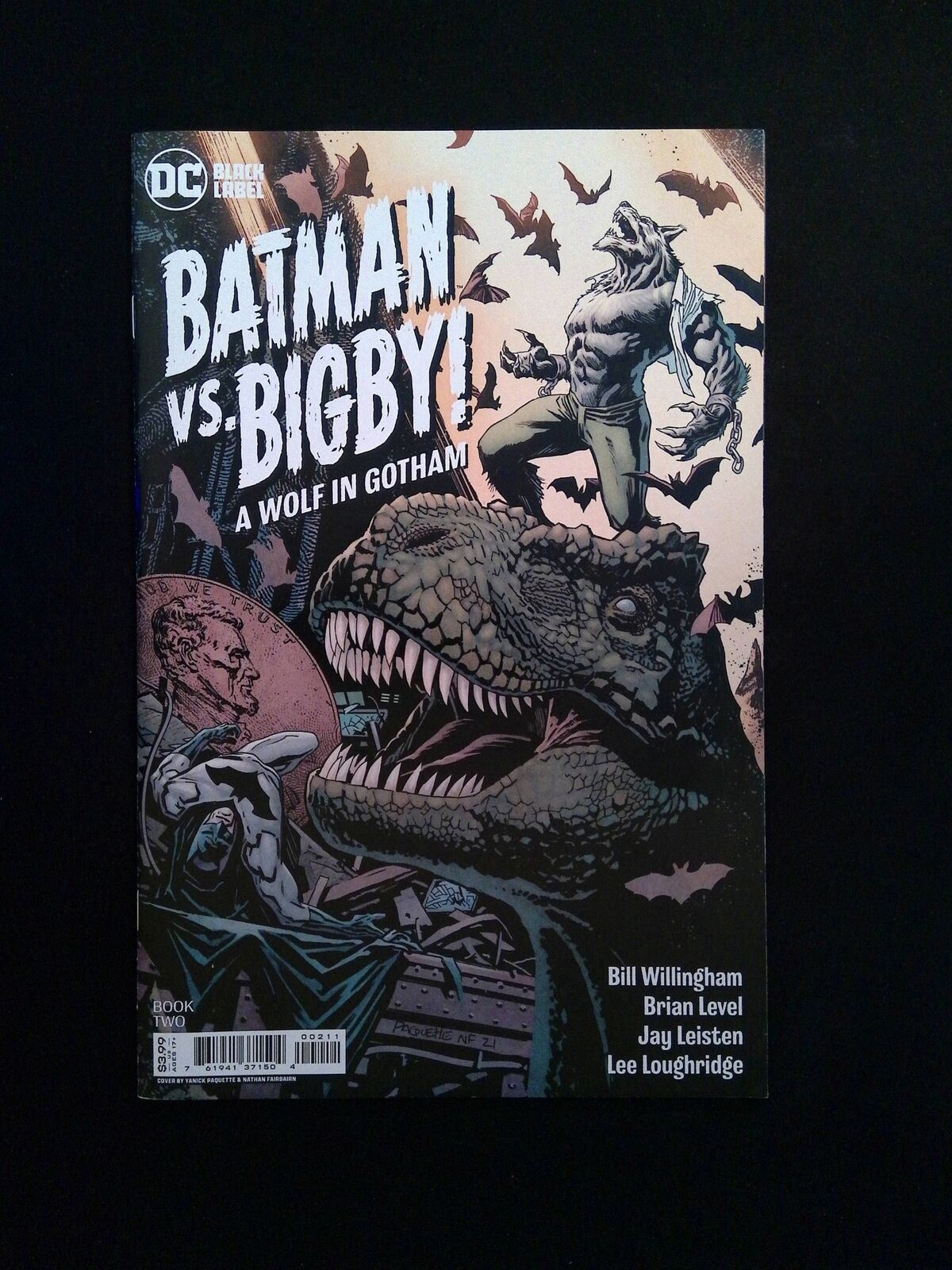 Batman vs. Bigby A Wolf  in Gotham #2  DC Comics 2021 NM-