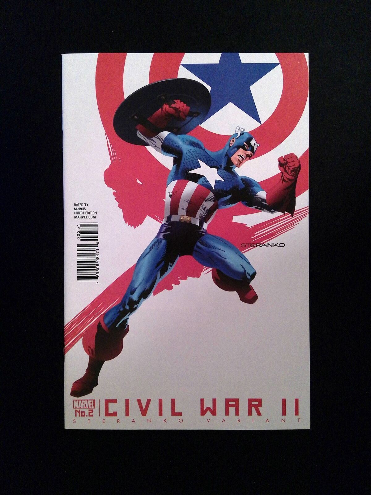 Civil War Secret Wars #1BAM  MARVEL Comics 2015 VF+  Grell Variant