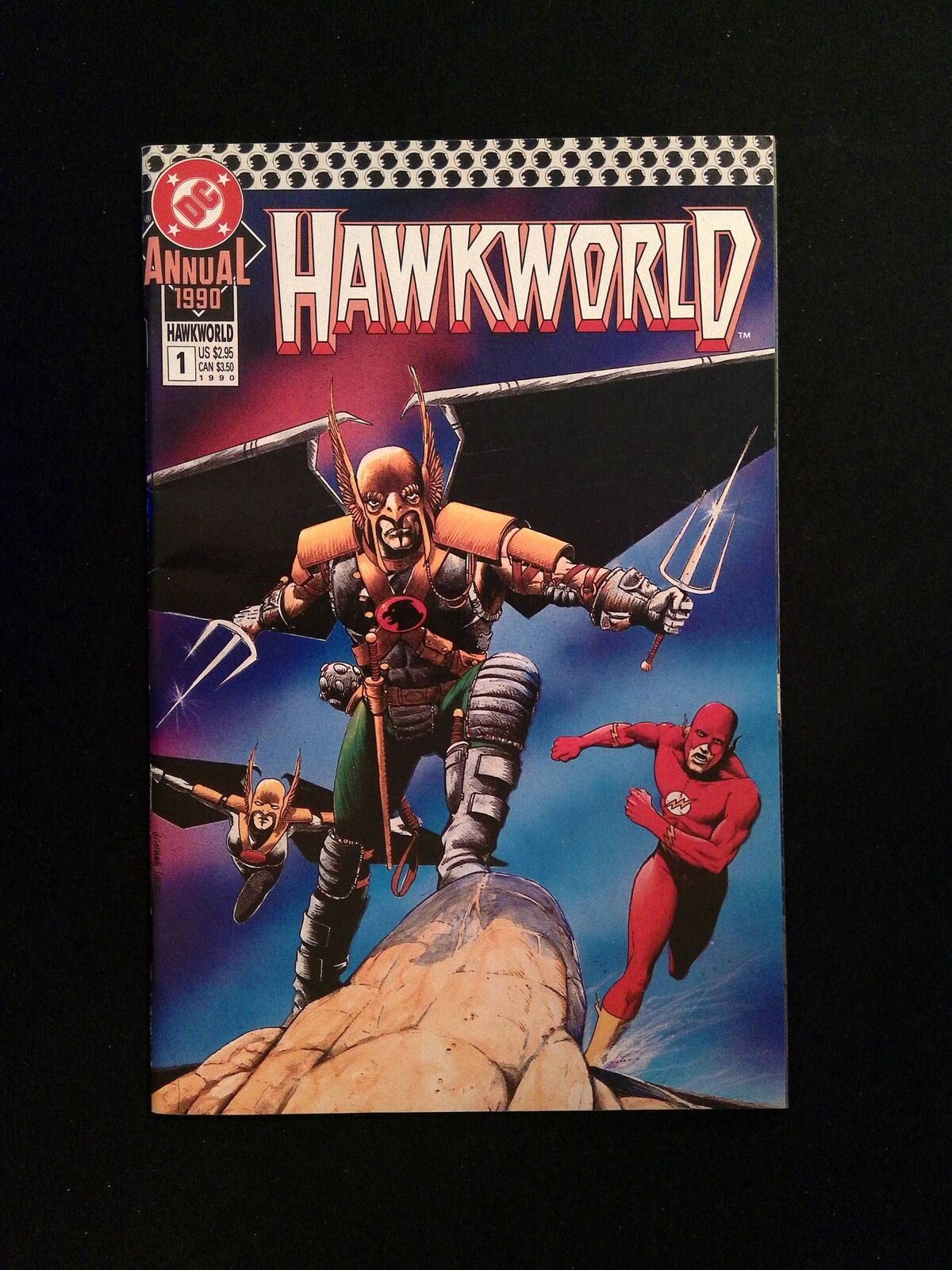 Hawkworld Annual #1  DC Comics 1990 VF+