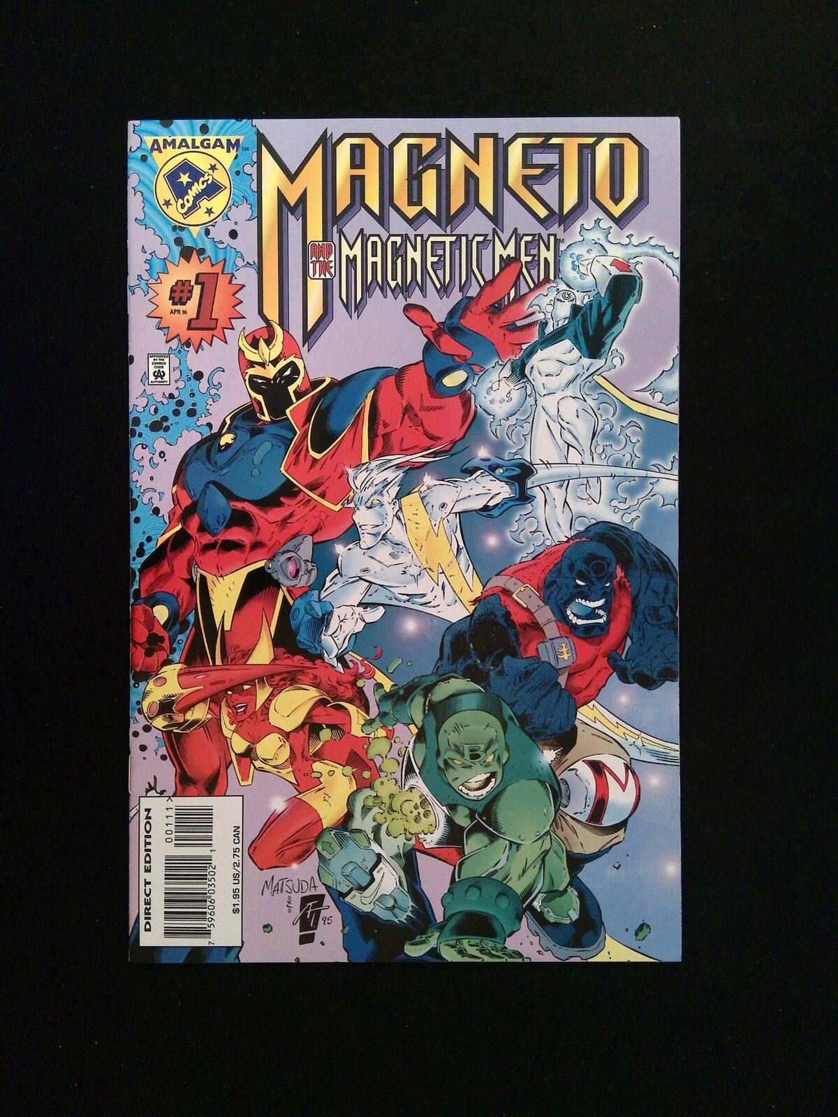 Magneto And The Magnetic Men #1  MARVEL/DC Comics 1996 VF+