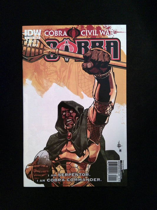 Cobra #1B  IDW Comics 2011 NM-  HOWARD VARIANT