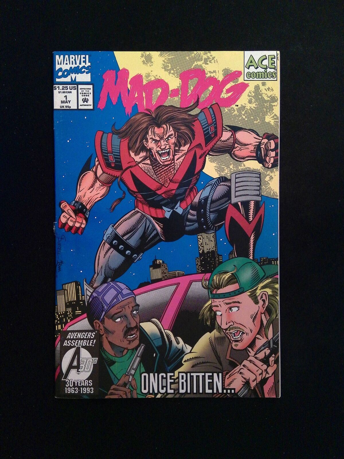 Mad Dog #1  MARVEL Comics 1993 VF