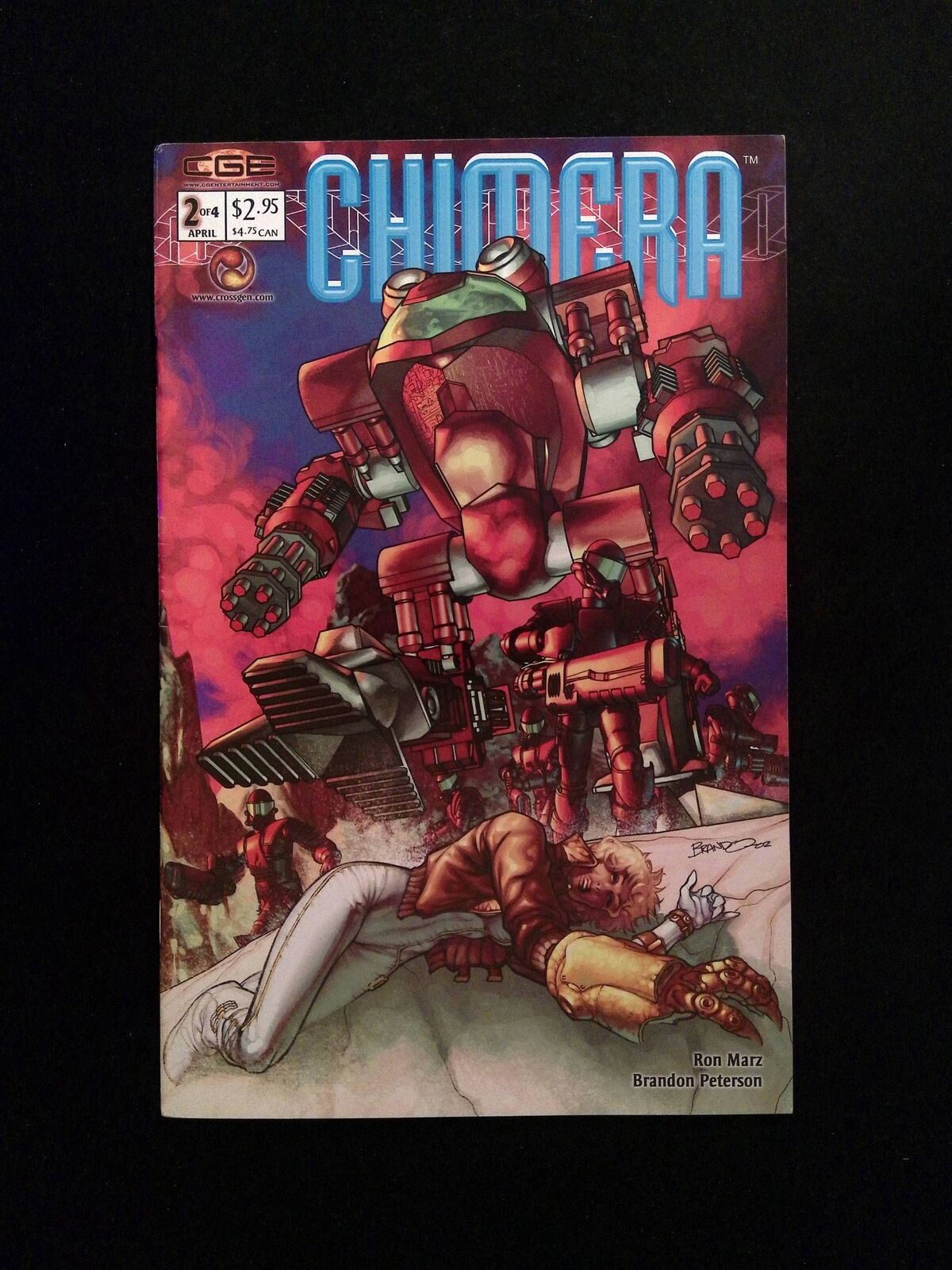 Chimera #2  CROSSGEN COMICS Comics 2003 VF+