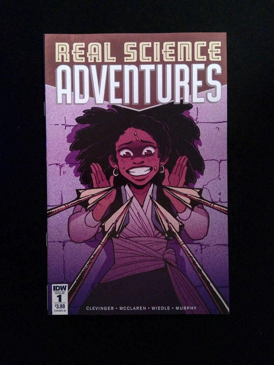 Real Science Adventures The Nicodemus Job #1B IDW 2018 NM- WEDIE VARIANT