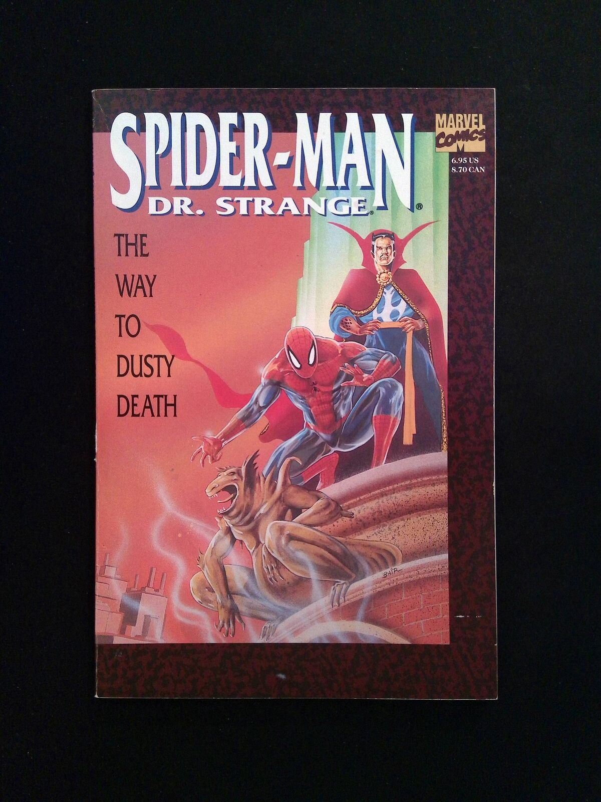 Spider-Man/Dr. Strange The Way to Dusty Death GN #1 MARVEL 992 VF+ BAIR VARIANT