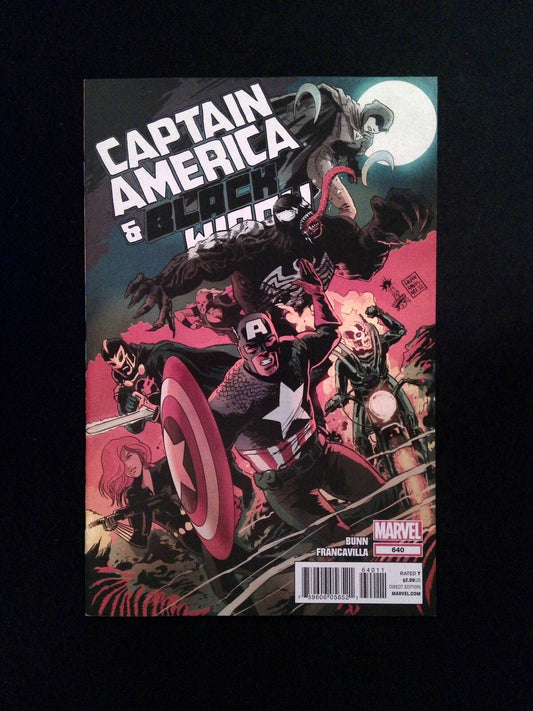 Captain America and Black Widow #640  MARVEL Comics 2013 NM-