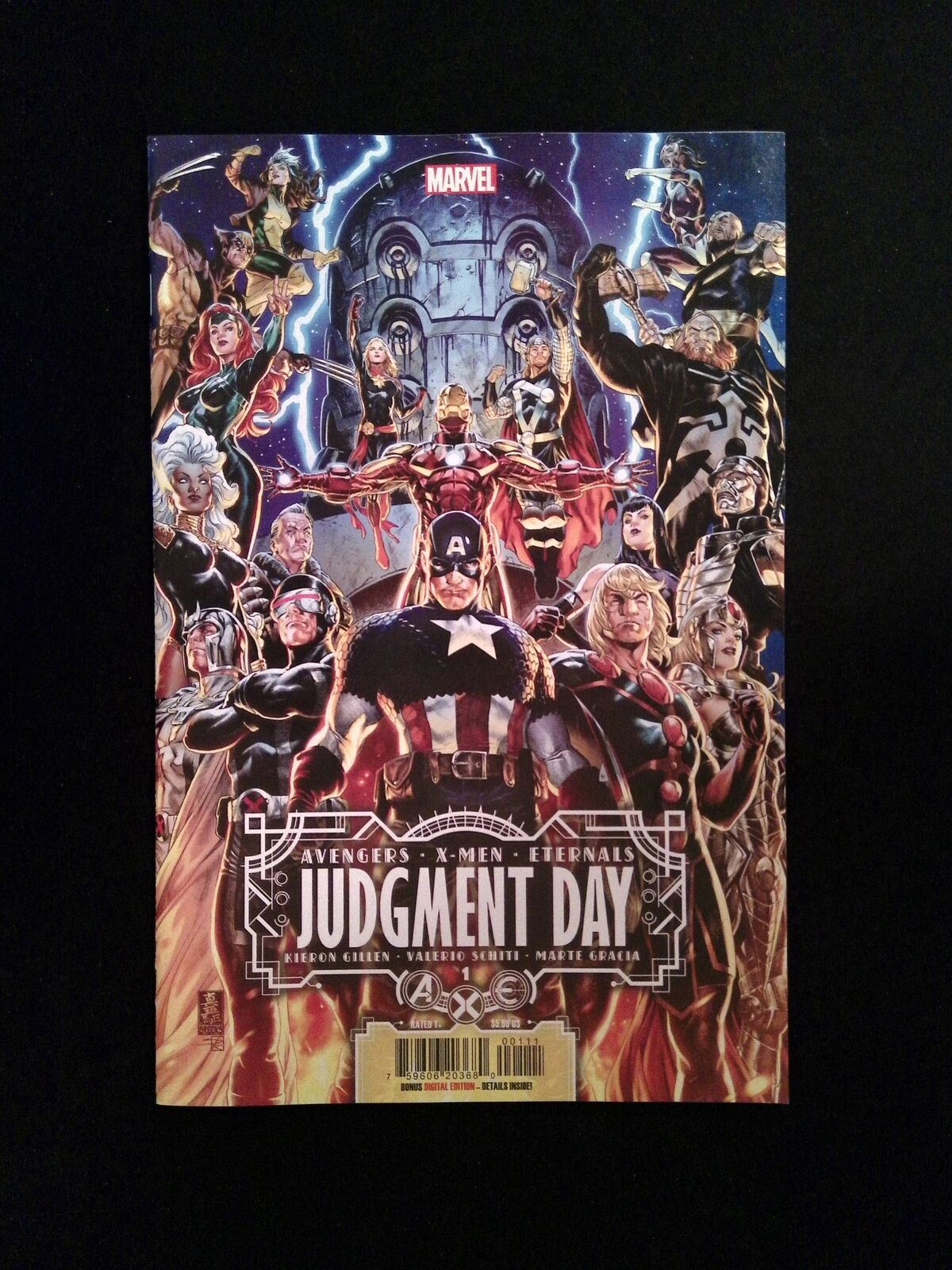 Avengers X-Men Eternals Judgment Day #1  MARVEL Comics 2022 NM-