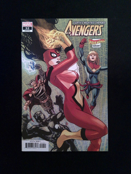 Avengers #32B (8TH SERIES) MARVEL Comics 2020 VF/NM  MCKONE VARIANT