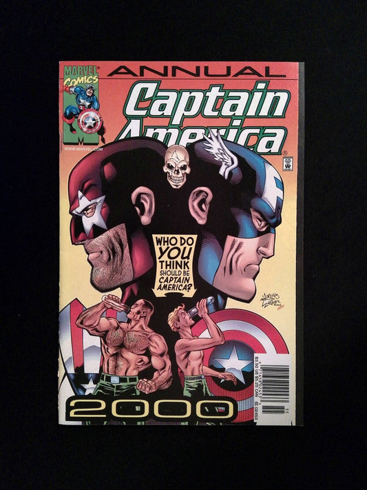 Captain America Annual #2000  Marvel Comics 2000 VF+ Newsstand