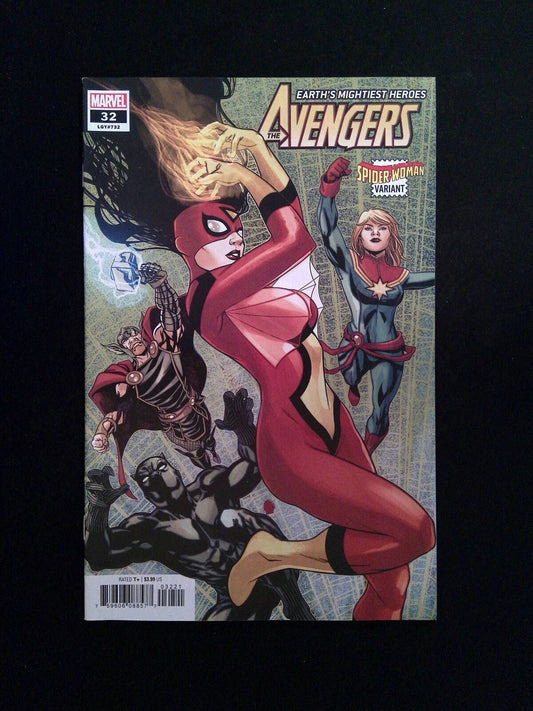 Avengers #32B (8TH SERIES) MARVEL Comics 2020 VF+  MCKONE VARIANT