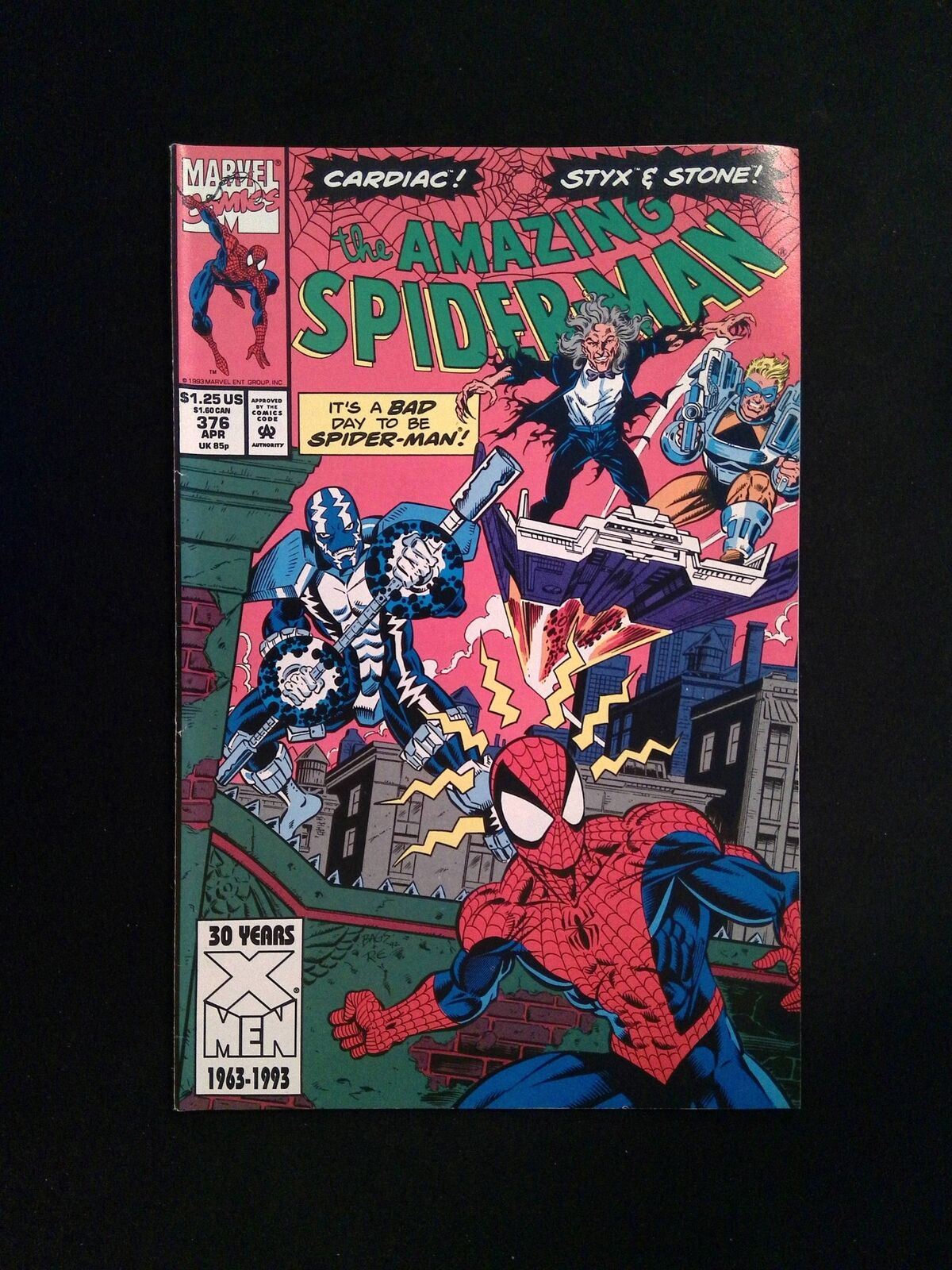 Amazing Spider-Man #376  MARVEL Comics 1993 VF