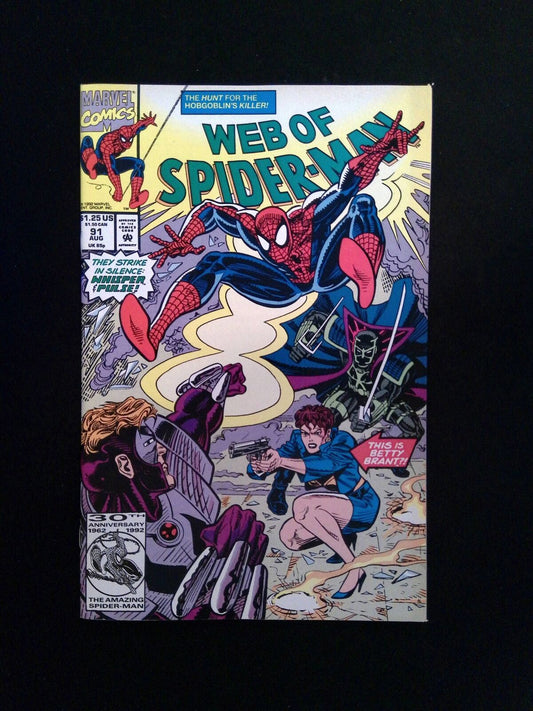 Web of Spider-Man #91  MARVEL Comics 1992 NM-