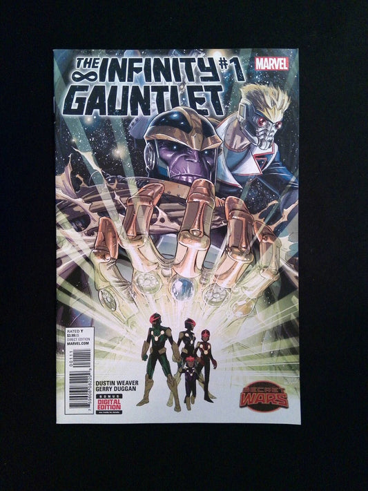 Infinity Gauntlet #1 (2ND SERIES) MARVEL Comics 2015 VF/NM